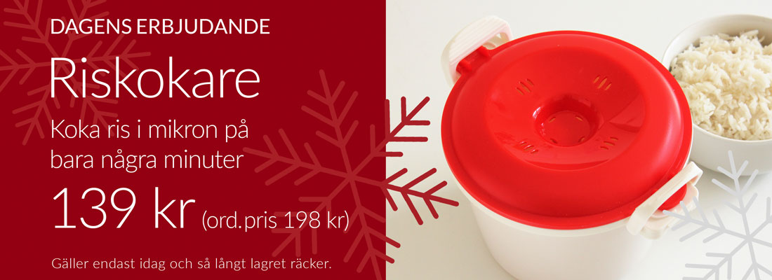 Dagens erbjudande! Riskokare för mikron
